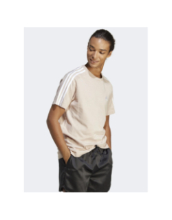 T-shirt sportswear 3 stripes beige homme - Adidas