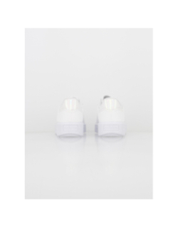 Baskets court platform irisé blanc femme - Adidas