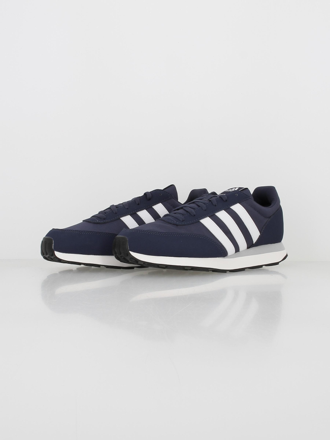 Baskets run 60s 3.0 bleu marine homme - Adidas