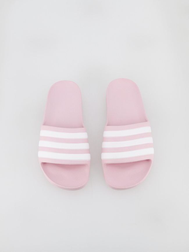 Claquettes adilette aqua rose enfant - Adidas