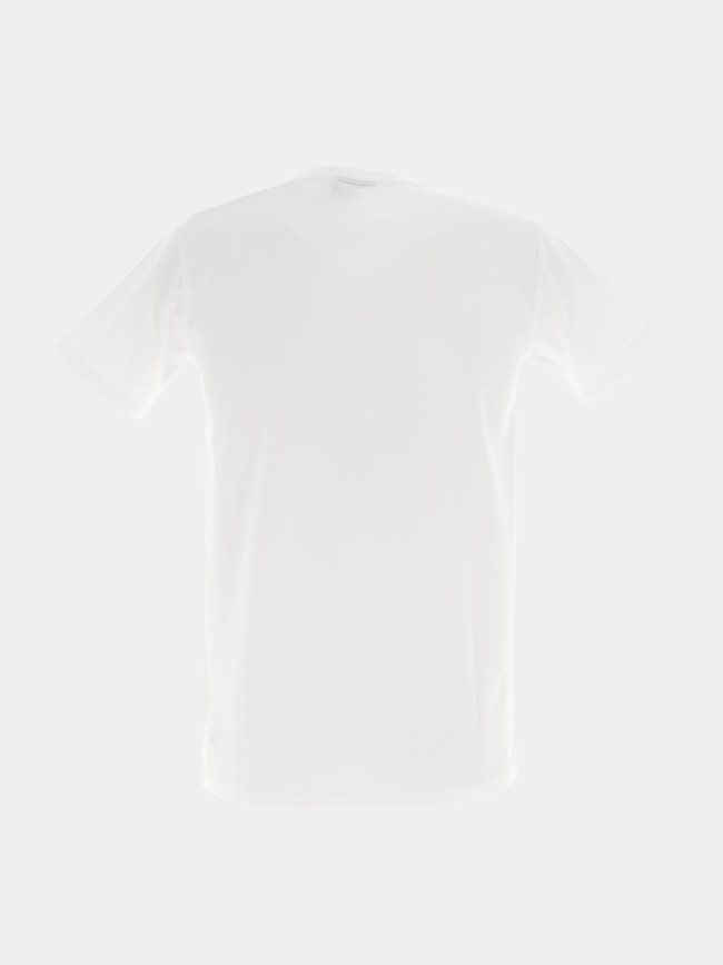 T-shirt basic full logo broderie blanc homme - Project X Paris
