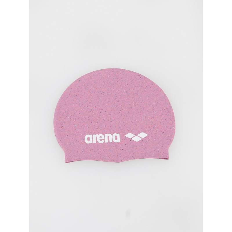 Bonnet de bain silicone tacheté rose enfant - Arena