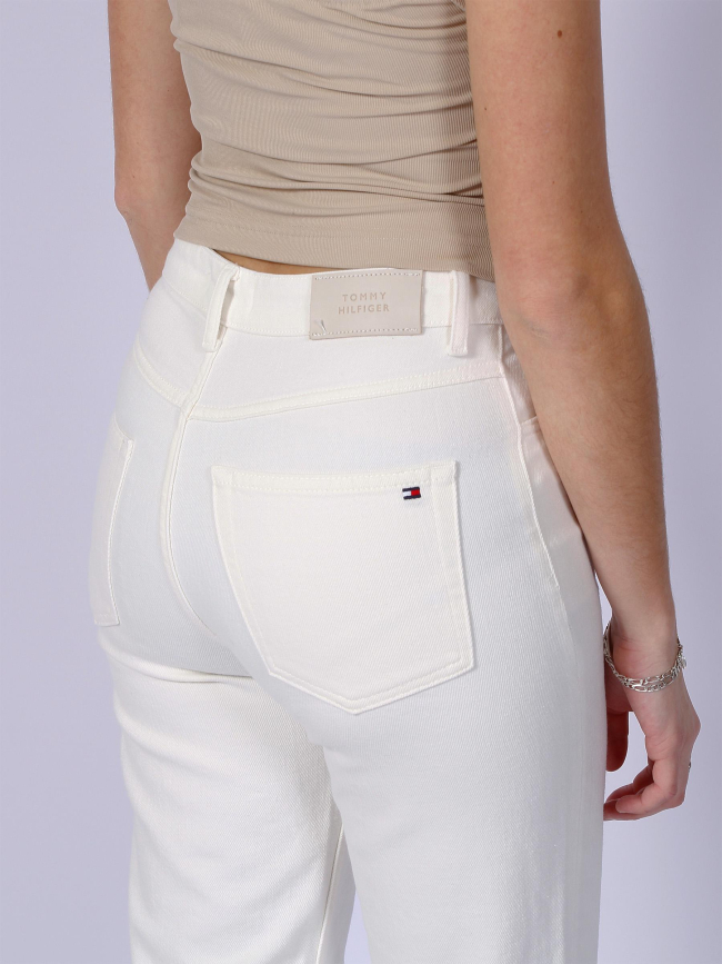 Jean mom classic blanc femme - Tommy Hilfiger