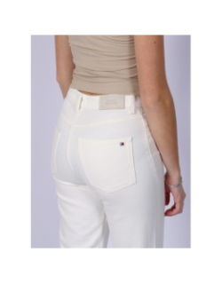 Jean mom classic blanc femme - Tommy Hilfiger