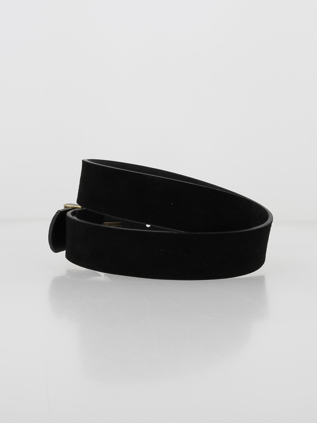 Ceinture chona suede noir femme - Pieces