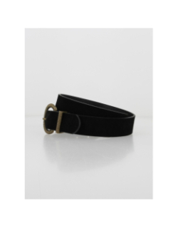 Ceinture chona suede noir femme - Pieces
