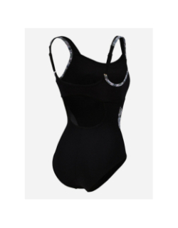 Maillot de bain bodylift chiara strap back noir femme - Arena