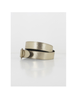 Ceinture en suède nana doré femme - Pieces