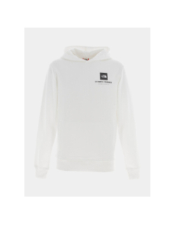 Sweat à capuche coordinates blanc homme - The North Face