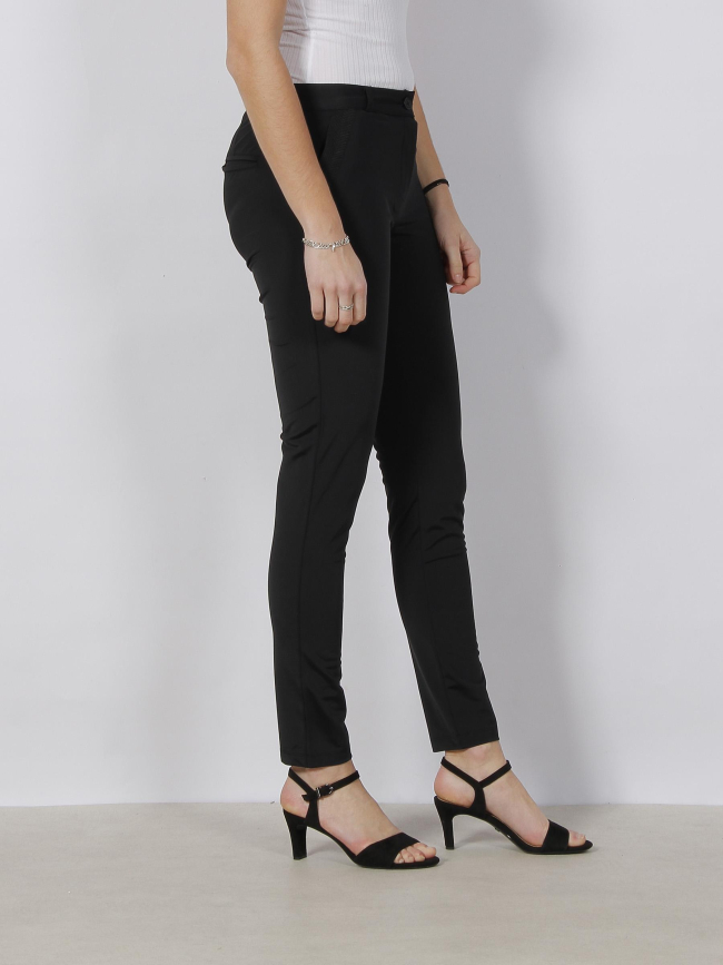Pantalon slim christina noir femme - HBT