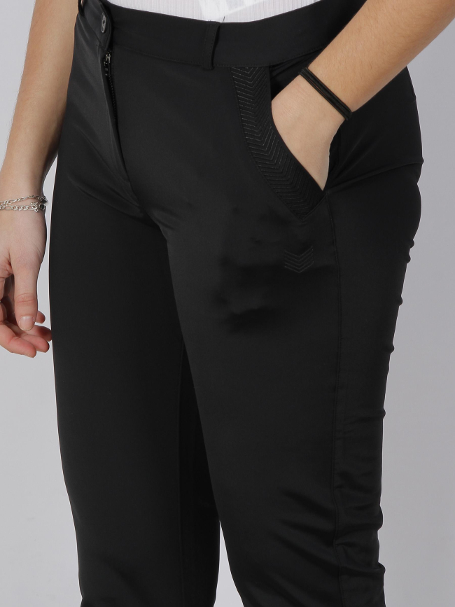 Pantalon slim christina noir femme - HBT