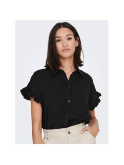 Chemisier manches courtes esther noir femme JDY wimod