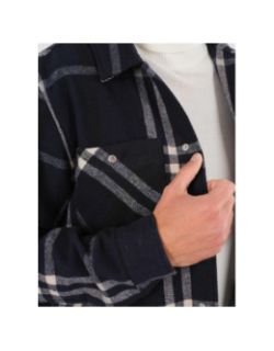 Surchemise vibrato bleu marine homme - Deeluxe