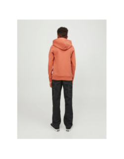 Sweat à capuche lakewood orange garçon - Jack & Jones