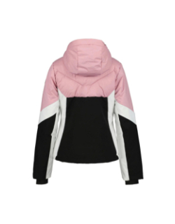 Veste de ski eleele rose blanc noir femme - Icepeak