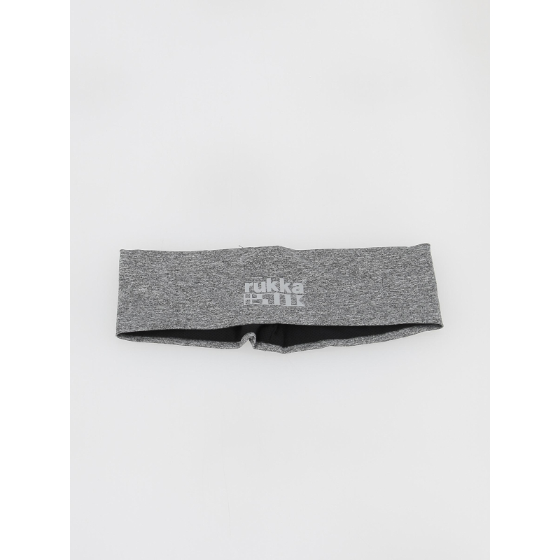 Bandeau de running élastique chiné gris - Rukka