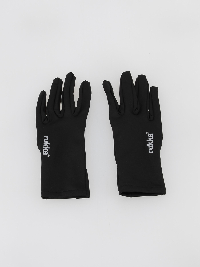 Gants de running noir - Rukka