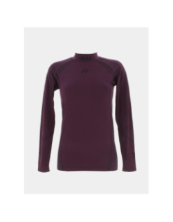T-shirt manches longues baselayer pro violet femme - Rukka