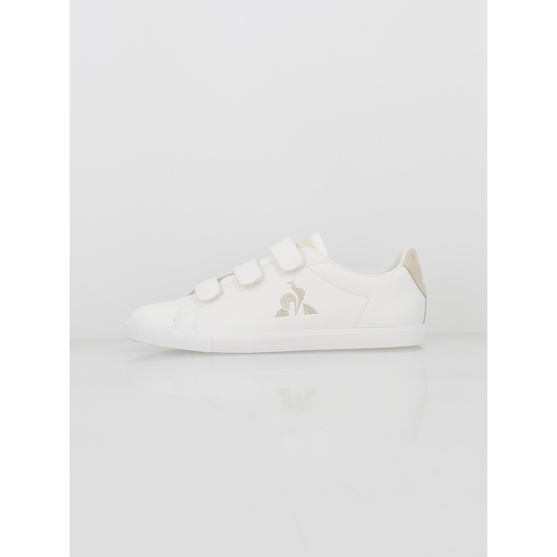 Baskets à scratch elsa premium blanc femme - Le Coq Sportif