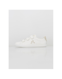 Baskets à scratch elsa premium blanc femme - Le Coq Sportif