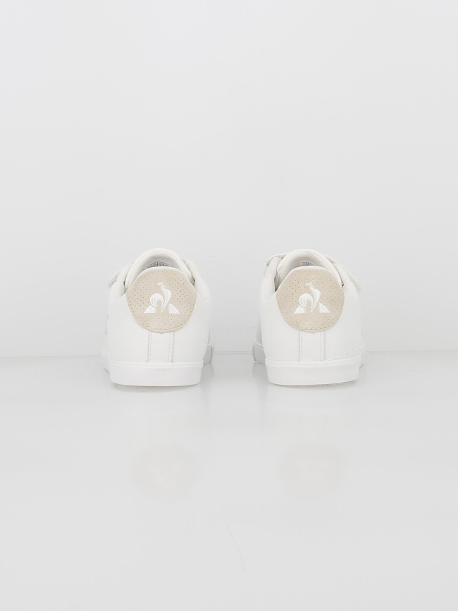 Baskets à scratch elsa premium blanc femme - Le Coq Sportif