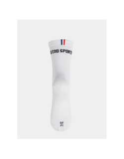 Pack 2 paires de chaussettes hautes blanc - Le Coq Sportif