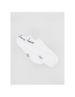 Pack 2 paires de chaussettes basses blanc - Le Coq Sportif