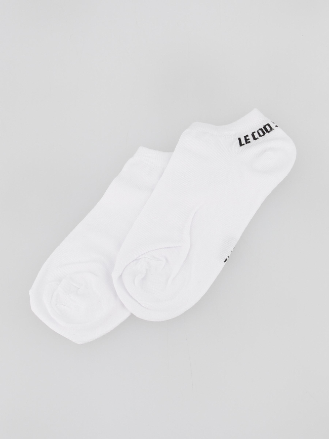 Pack 2 paires de chaussettes basses blanc - Le Coq Sportif