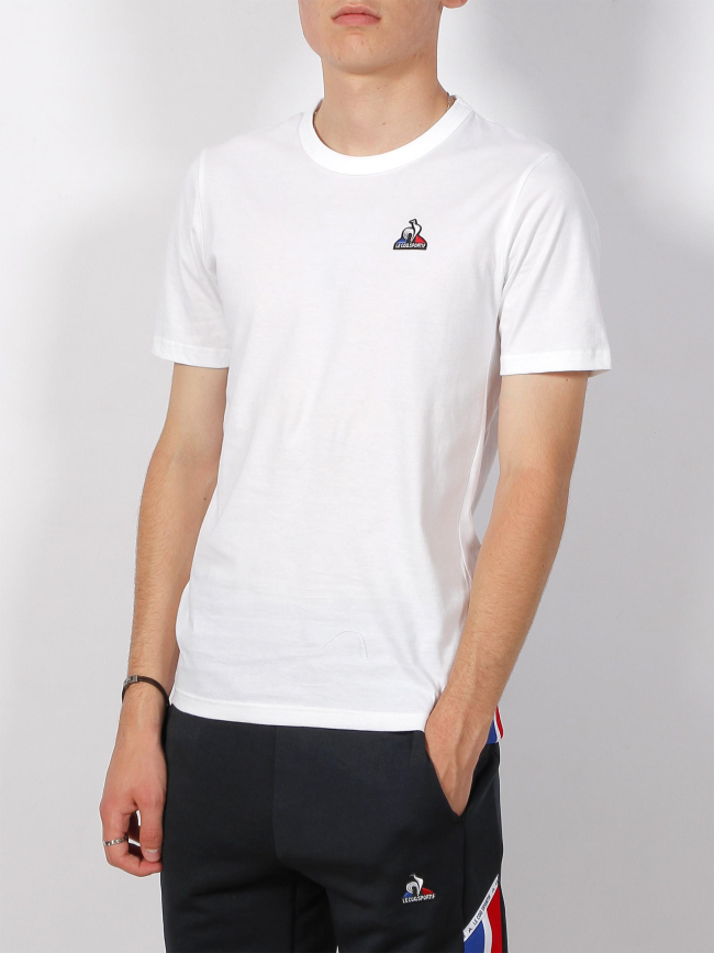 T-shirt tri ss n1 blanc homme - Le Coq Sportif