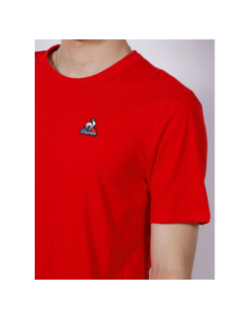 T-shirt tri ss n1 rouge electro homme - Le Coq Sportif