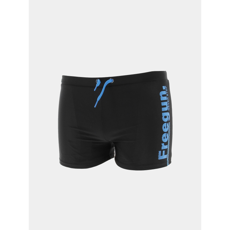 Maillot de bain boxer never stop bleu homme - Freegun
