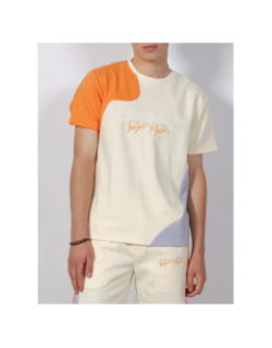 T-shirt colorblock orange homme - Project X Paris