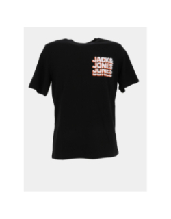 T-shirt script logo noir homme - Jack & Jones