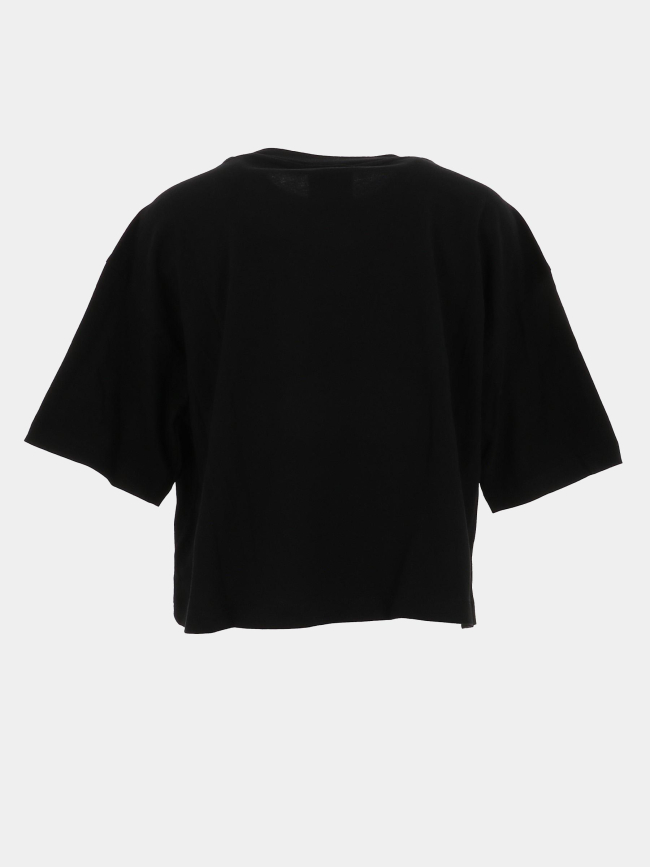 T-shirt crewneck noir fille - Champion