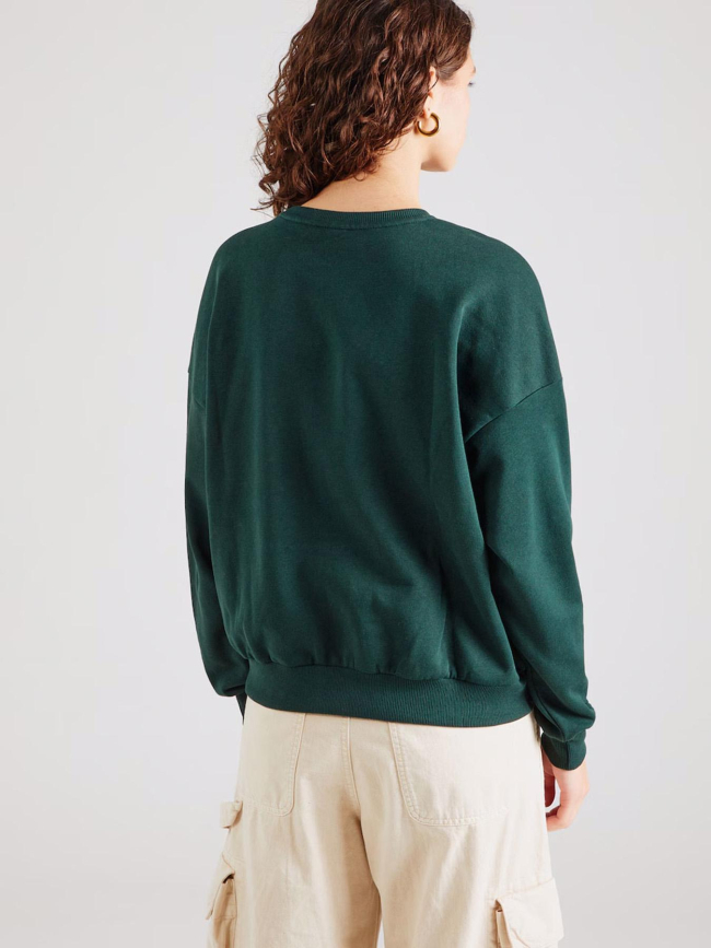 Sweatshirt chrissy vert femme - Only