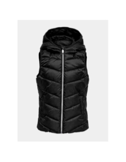 Doudoune sans manches kogtalia noir fille - Only