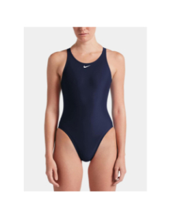 Maillot de bain de natation solid bleu marine femme - Nike