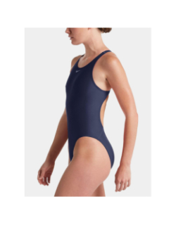 Maillot de bain de natation solid bleu marine femme - Nike