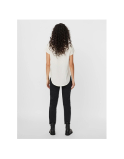 T-shirt léger becca blanc femme - Vero Moda