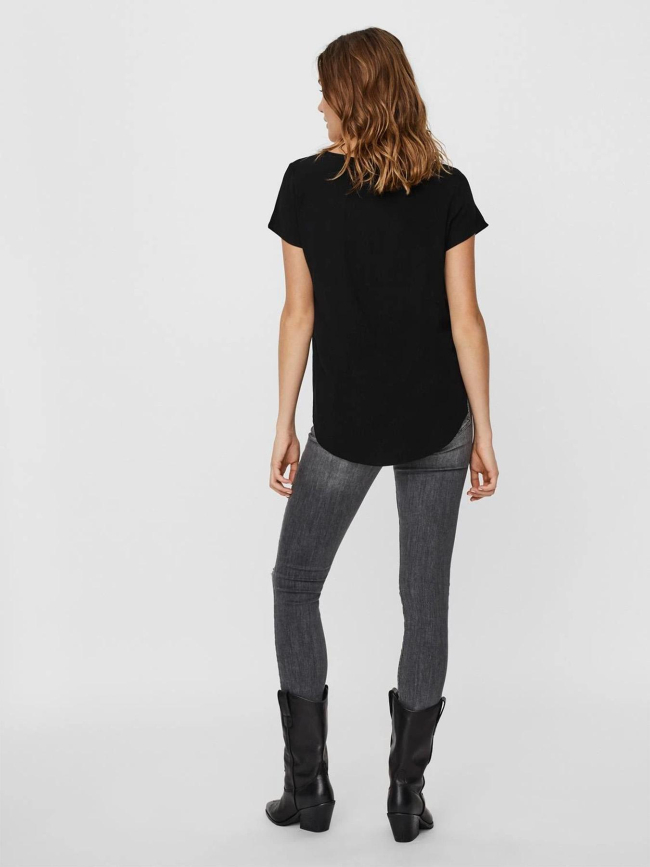 T-shirt léger becca noir femme - Vero Moda