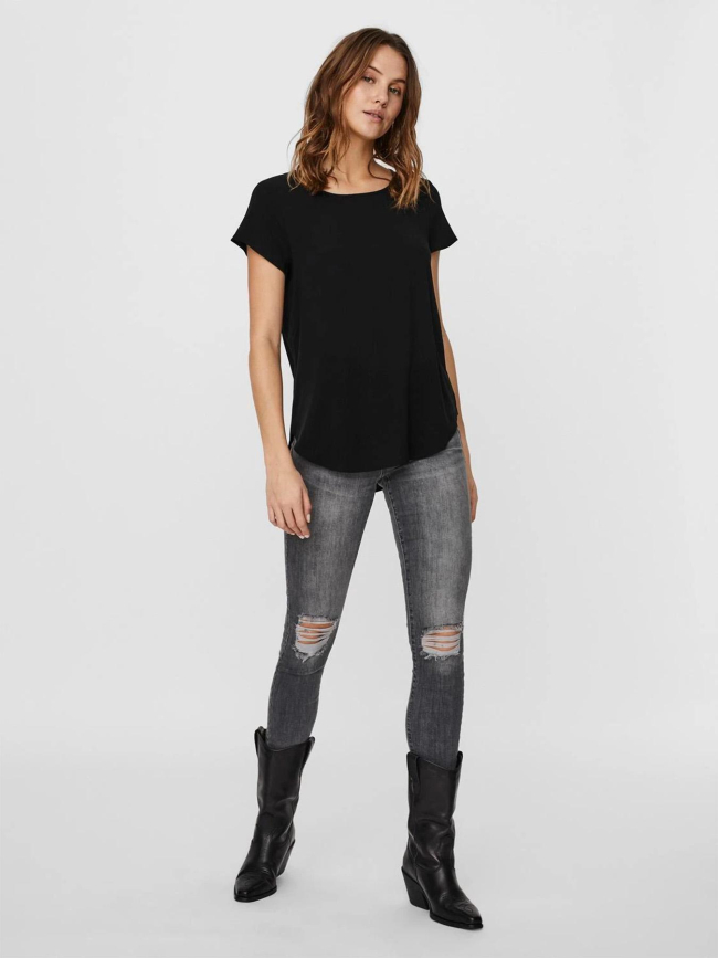 T-shirt léger becca noir femme - Vero Moda