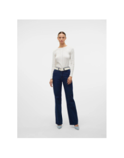 Top à manches longues lisa blanc femme - Vero Moda