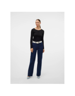 Top manches longues lisa noir femme - Vero Moda