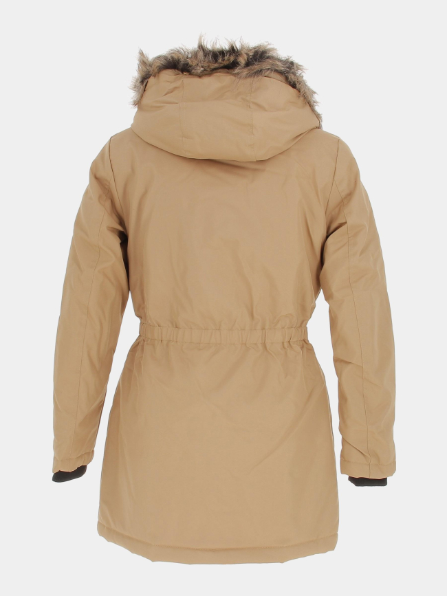 Blouson parka d'hiver iris beige femme - Only