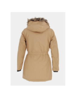 Blouson parka d'hiver iris beige femme - Only