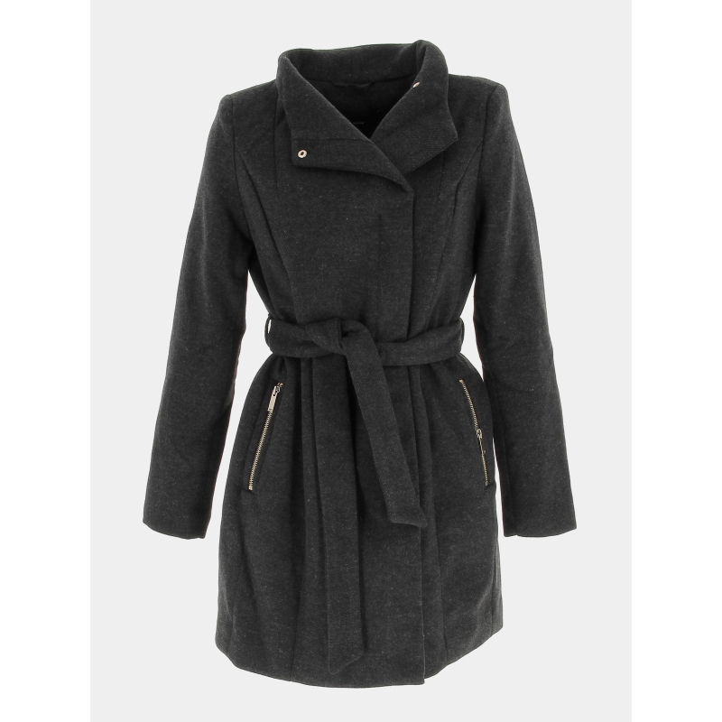 Manteau à ceinture wodope gris femme - Vero Moda