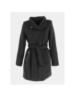 Manteau à ceinture wodope gris femme - Vero Moda