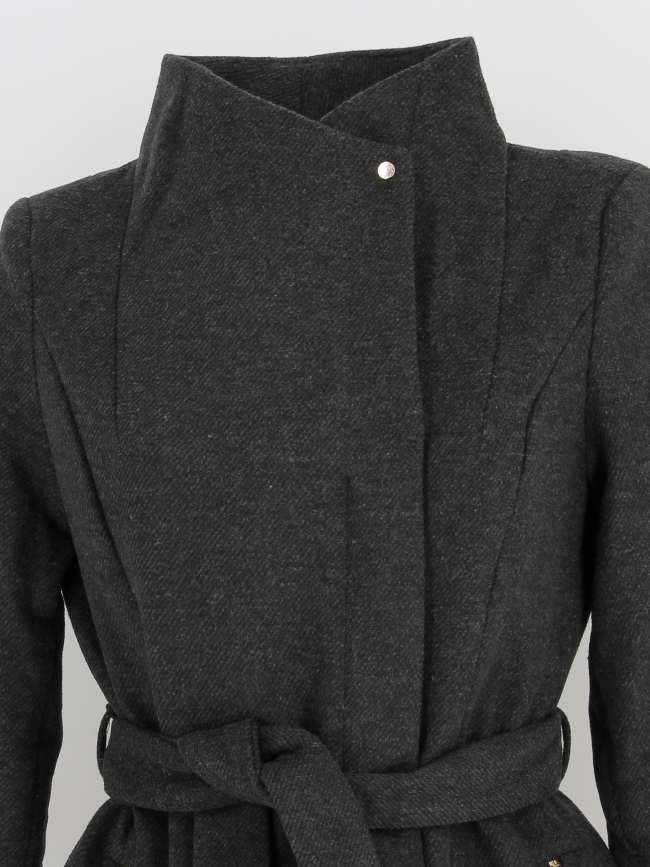 Manteau à ceinture wodope gris femme - Vero Moda