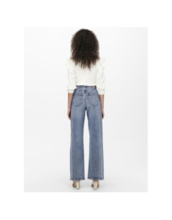 Jean large juicy life bleu femme - Only