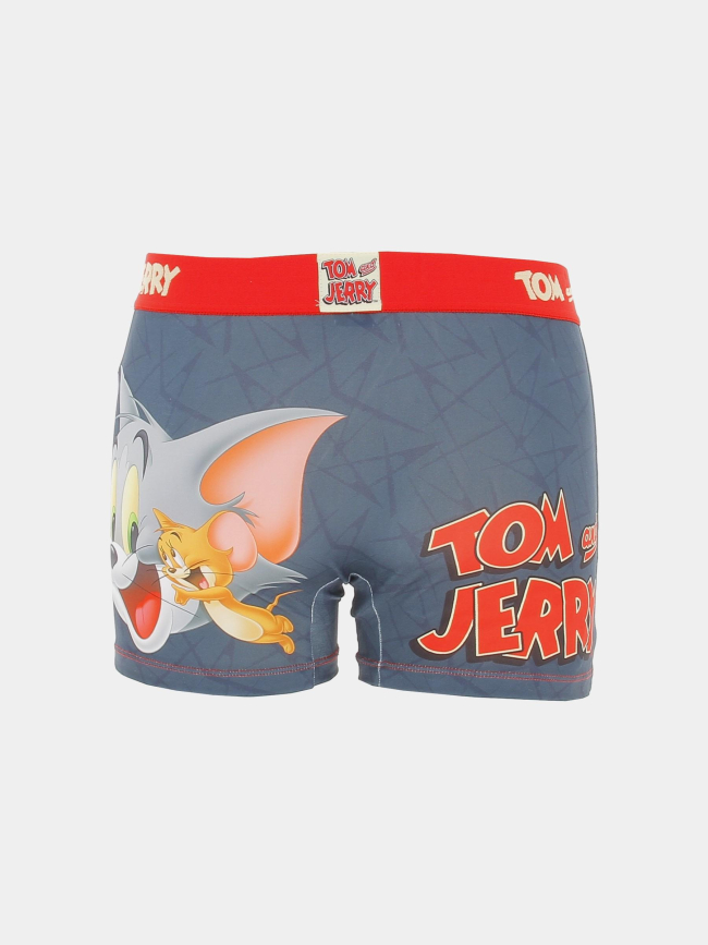 Boxer tom et jerry gris anthacite homme - Freegun